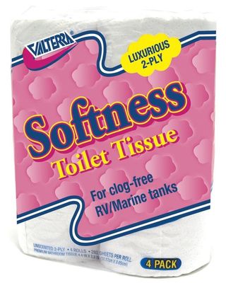 Softness toilet paper/tissue, 4 pk