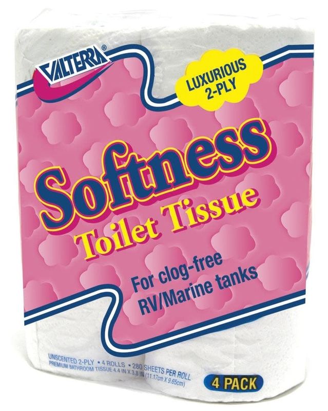 Softness toilet paper/tissue, 4 pk