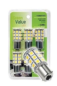 250 Lumens  Natural White 1156/1141 base Tower LED Bulb.  6 PCS Package