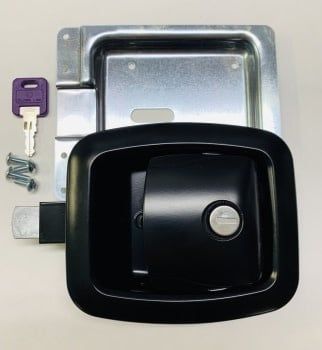 Global Versa M Pro Baggage Door Lock, Black