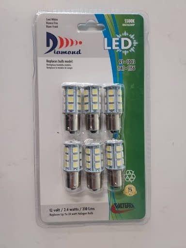 6 Pack LED Bulb 1141/1156 Cool White