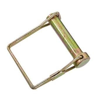 Safety Lock Pin w/ chain, 3/8" x 1-1/2"