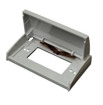 White Weatherproof GFI Outlet Cover