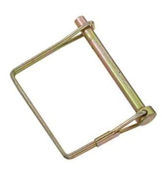 Safety Lock Pin w/ chain, 1/4" x 2"