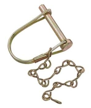 Coupler Lock Pin w, 1/4" x 1-3/8"