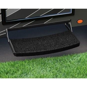 Trailhead Universal RV Step Rug 22",- Obsidian Black
