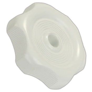 1/2&quot; Shaft Window Knob, White
