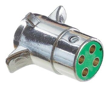 4-Way Plug Chrome Plated