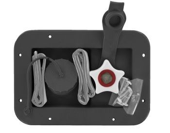 Gravity/City Water Inlet, Black, Carded