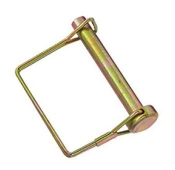 Safety Lock Pin w/ chain, 3/8" x 2-1/4"