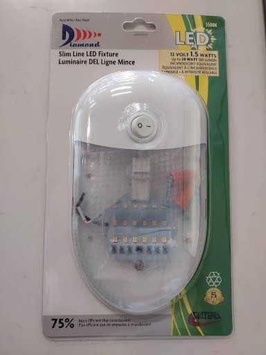 Slim Line Single Led Lt 3500K, 175 Lum