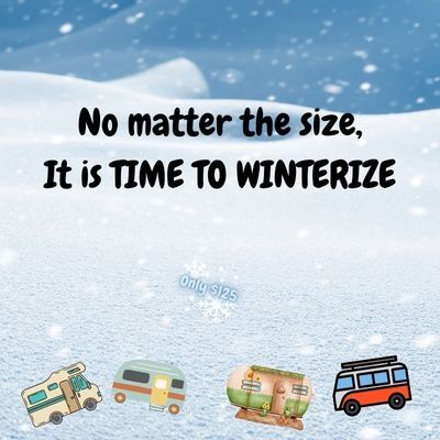 Winterization Saturday Event