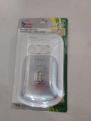 LED Single Eurostyle Dome, 12v, 215 lumens,3500K