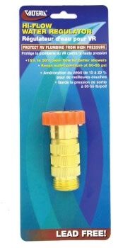 Water Regulator, High Flow, Lead-Free, Carded
