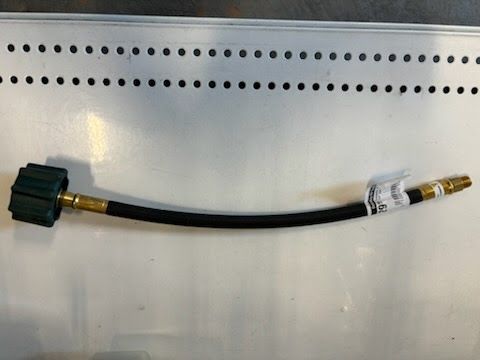Connector, Back Check 15&quot;,  1/4&quot; Inverted pkg