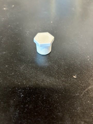 1/2” drain plug