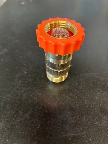 Water regulator brass in bag