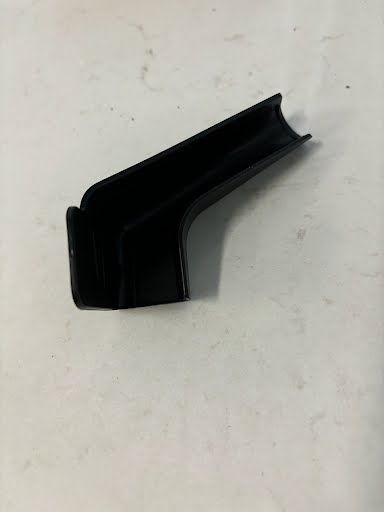 Long Rain Gutter Spout black each
