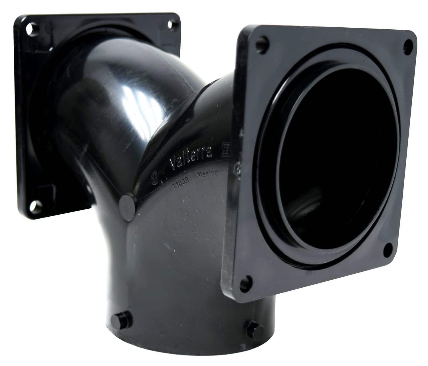 2-Way Ell, 3&quot; Bayonet x 3&quot; Rotating Flange x 3&quot; Rotating Flange