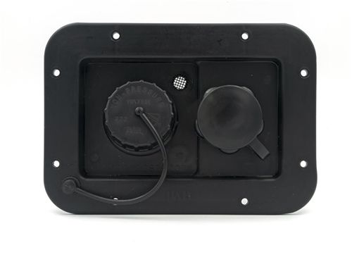 City/Gravity Dish, Plastic CV, BK
