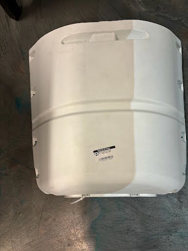Propane Tank Cover, Single, Polar White