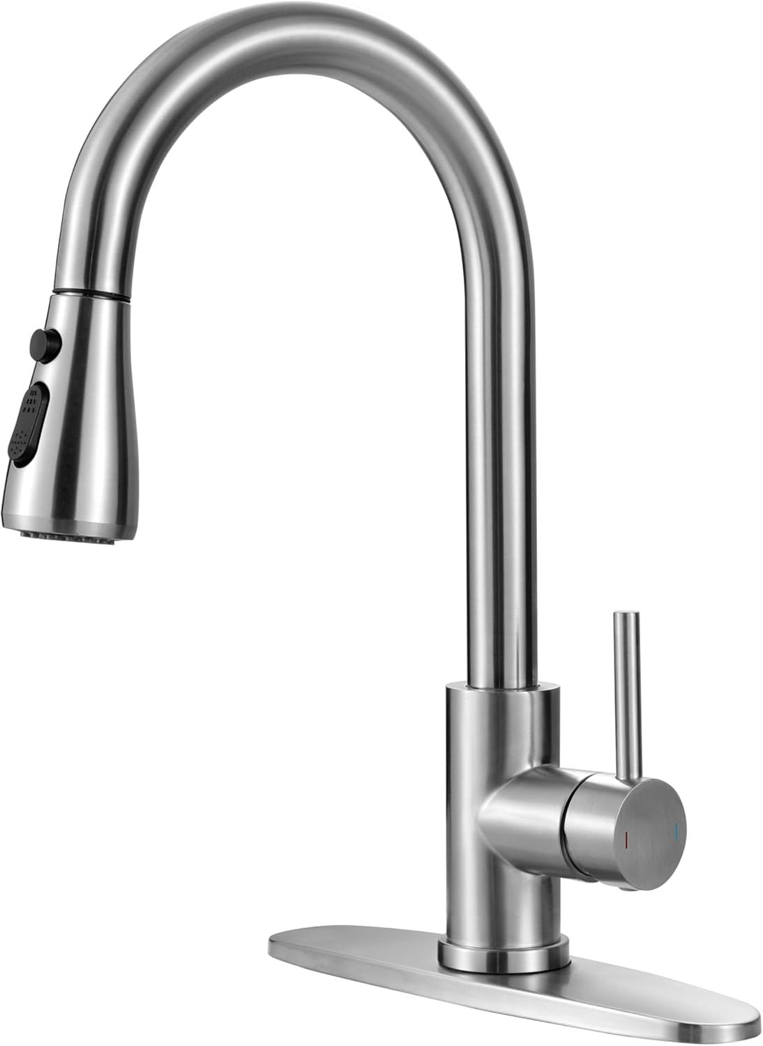 Gaomask kitchen faucet brushed nickel