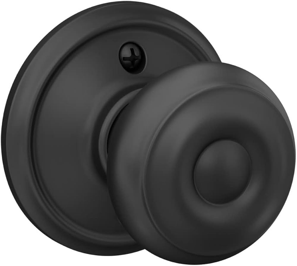 Door Knob - Matte Black