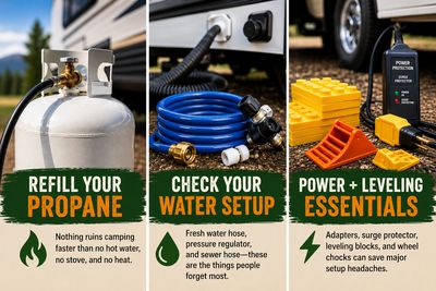 RV Setup Essentials