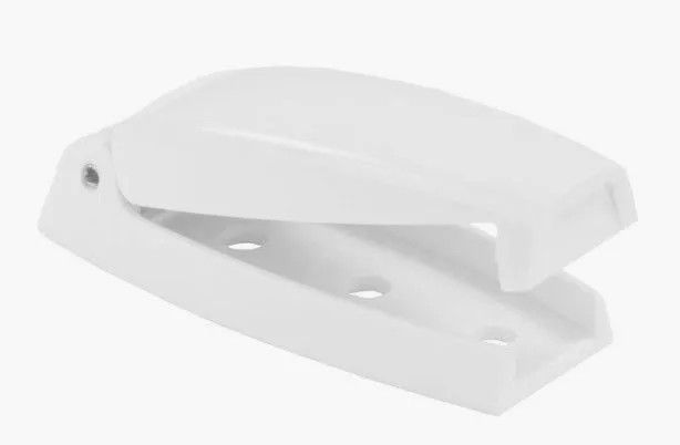 Baggage Door Catch - White - Rounded