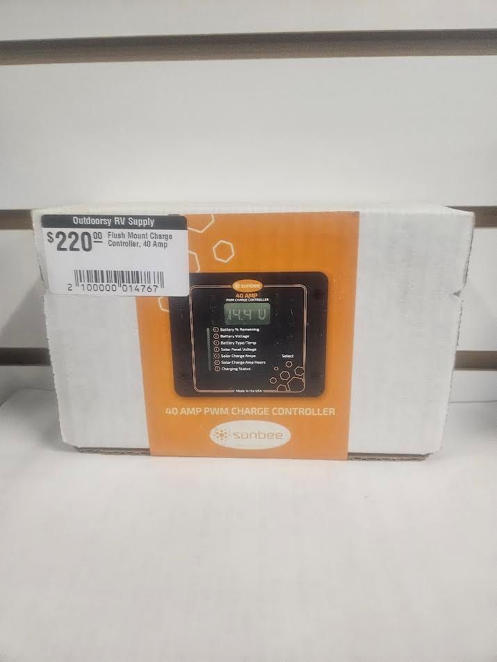 Flush Mount Charge Controller, 40 Amp