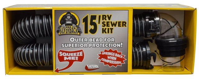 Silverback Sewer Hose Kit, 15' Boxed