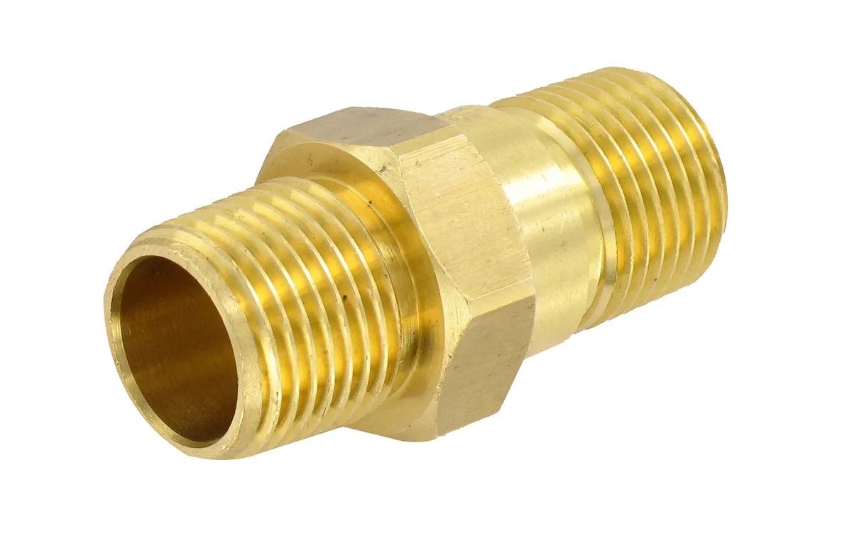 Check Valve, 1/2", Brass, MPT x MPT, LF, Bulk