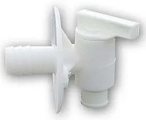 Drain Cock 1/2" 73302 White
