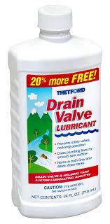 Drain valve lube