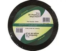 25’ Premium Vinyl Insert - Black