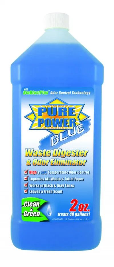 Pure Power Blue RV Toilet Chemical, 64oz