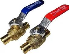 3/4” PEX Ball Valve - 1/4 Turn