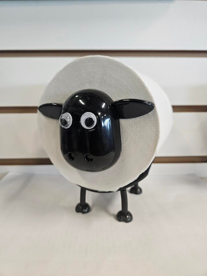 Toilet paper holder with 1 roll RV toilet paper-Sheep