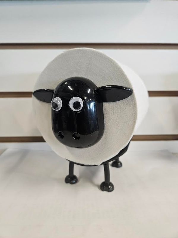 Toilet paper holder with 1 roll RV toilet paper-Sheep