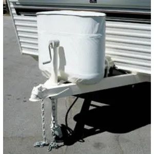 PROPANE TANK COVER-DOUBLE 30 White