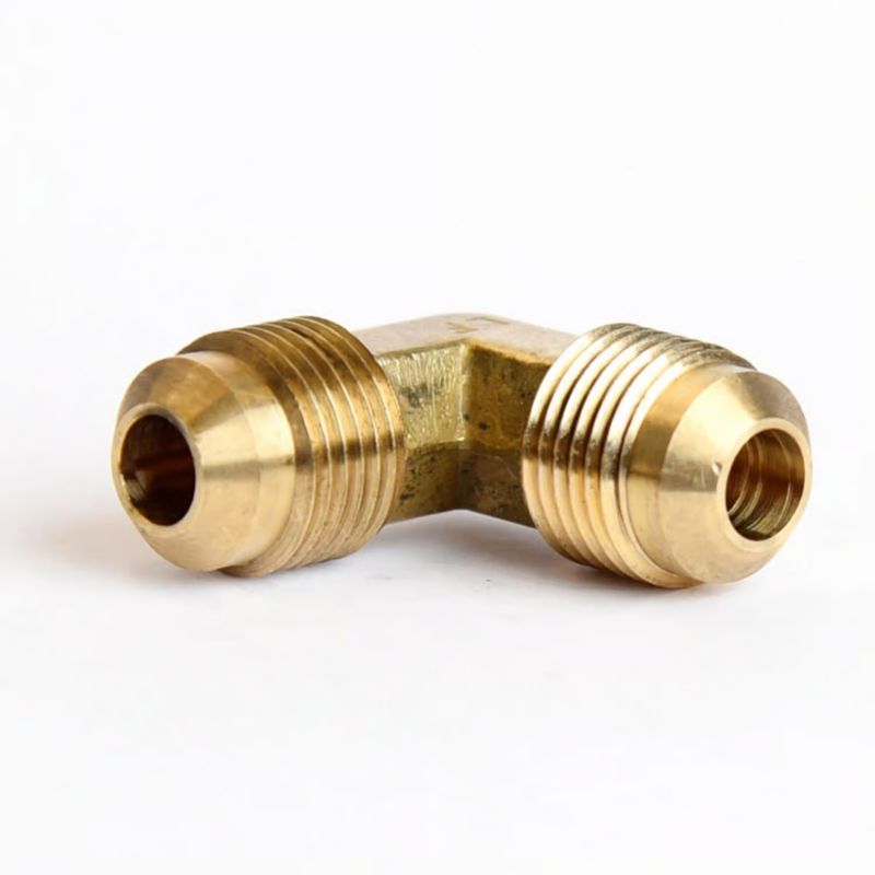 BRASS FITTINGS 3/8In.M.Flare x 3/8In.M.Flare Elbow