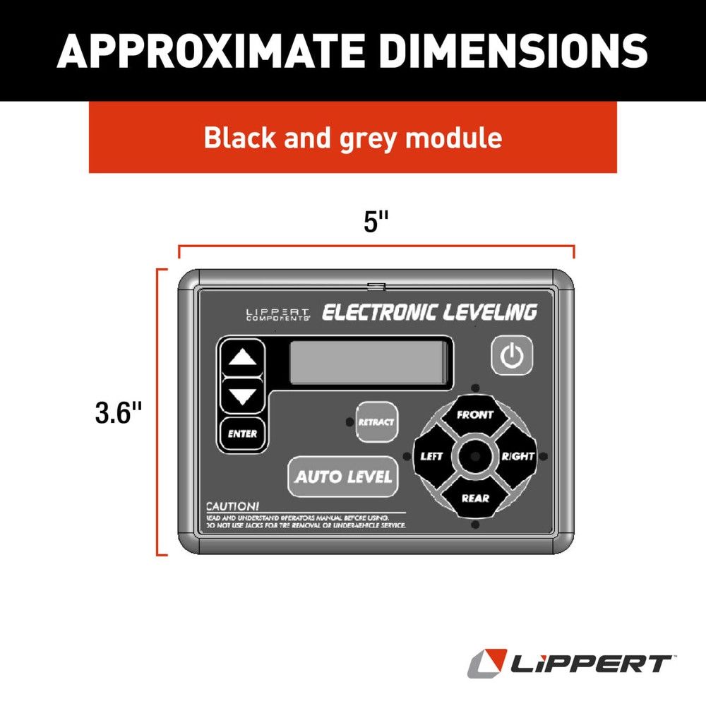 Replacement Control Panel for Lippert control 3.0