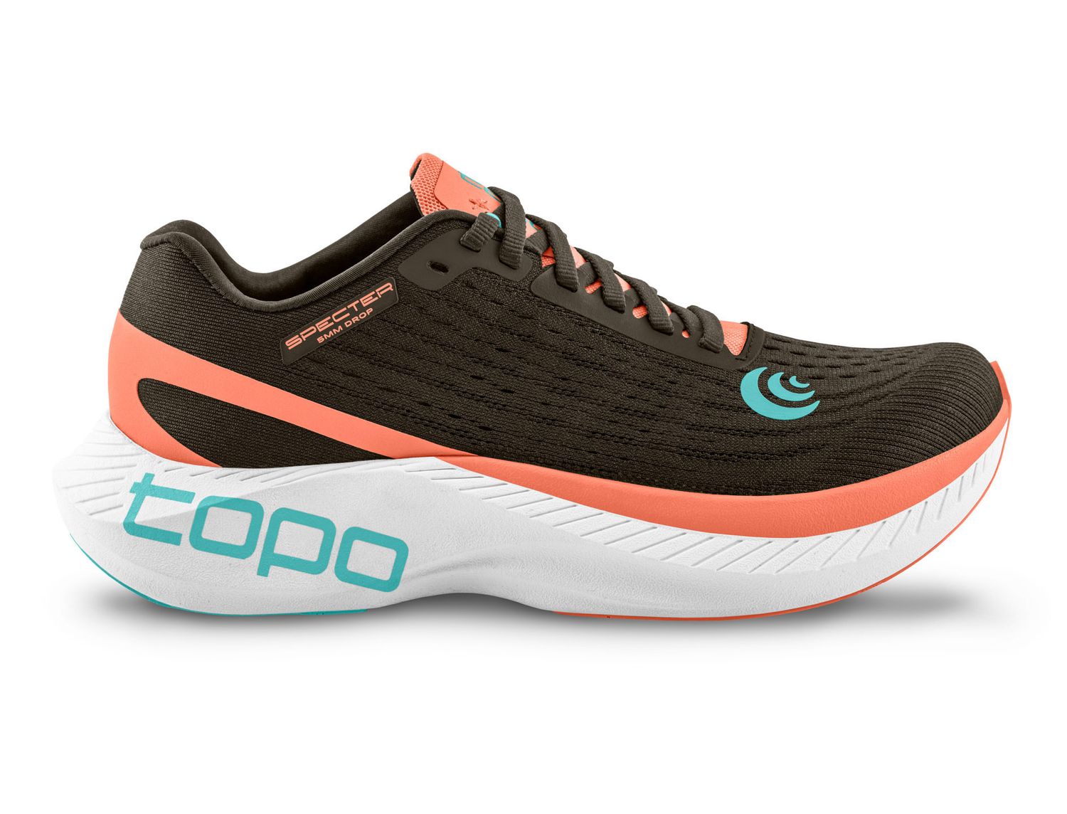 Women&#39;s Specter , Color: Espresso/Peach, Size: 6.5