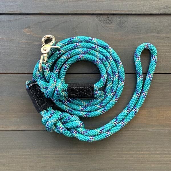 Reflective Dog Leash, Color: Islander