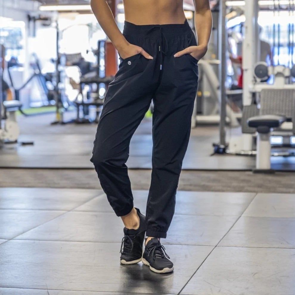 Windy Joggers, Color: Black, Size: Small