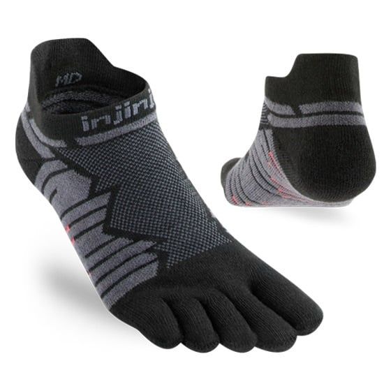 Ultra Run No-Show Cool Max, Color: Onyx, Size: Small