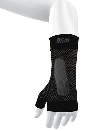 WS6 PERFORMANCE WRIST SLEEVE, Color: Black, Size: Medium