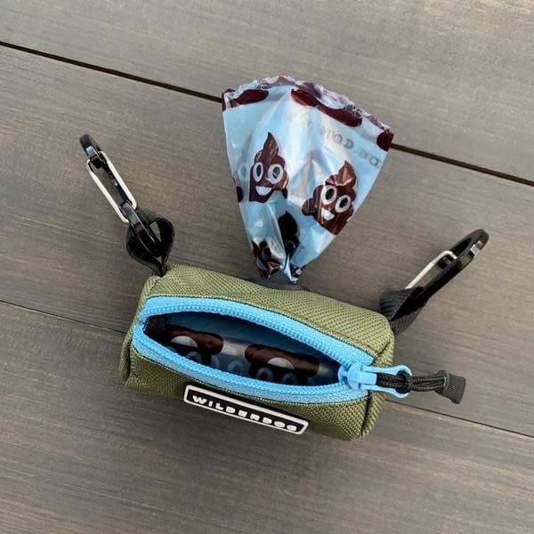 Dog Poop Bag Holder, Color: Olive