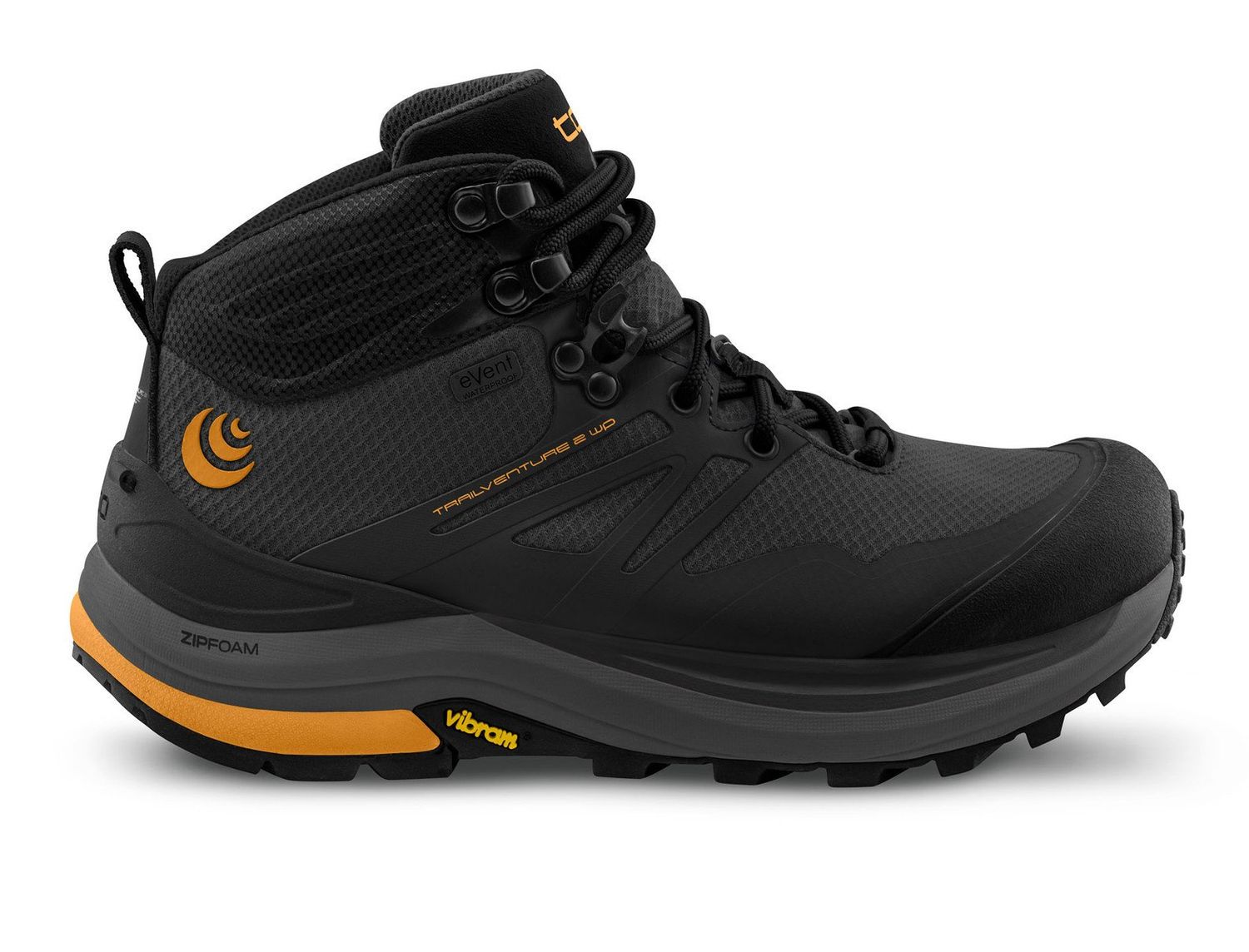 TRAILVENTURE 2 WP MEN&#39;S , Color: CHARCOAL/ORANGE, Size: 10.0