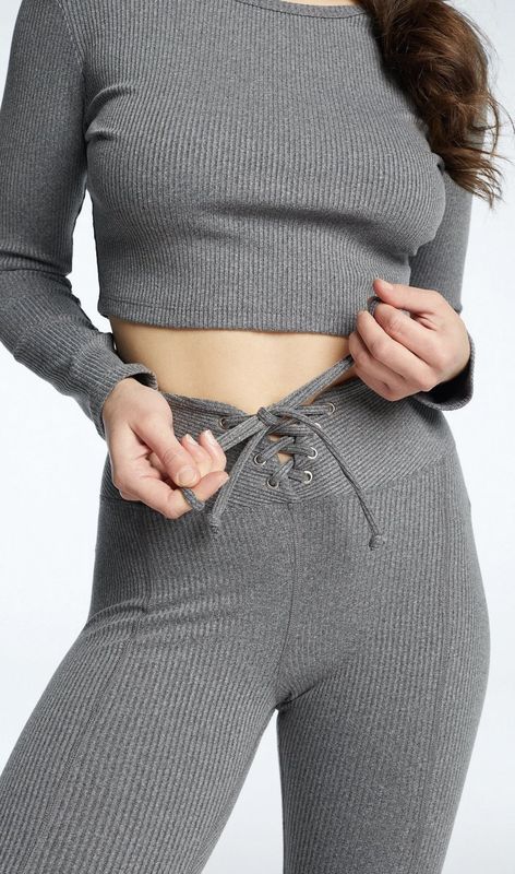 Year Of Ours Ribbed Football Legging- Navy